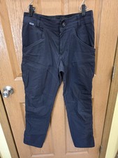 Kuhl Pants Mens 30x30 Gray Lightweight Nylon Stretch Hiking Outdoor Zip Pocket