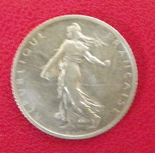 Pièce ARGENT 1 Franc Semeuse 1909