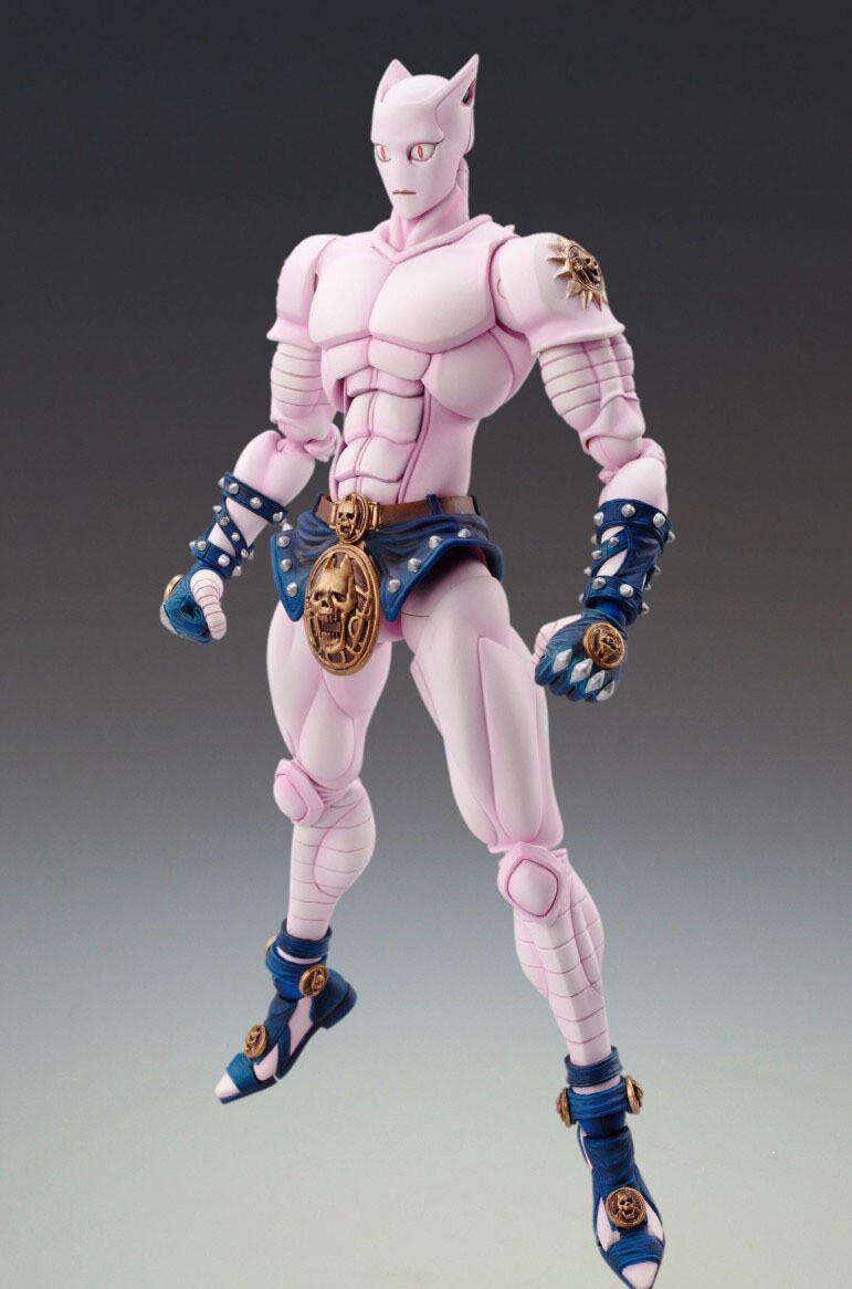 Anime JoJo's Bizarre Adventure Killer Queen Action Figures PVC Model Toy Statue