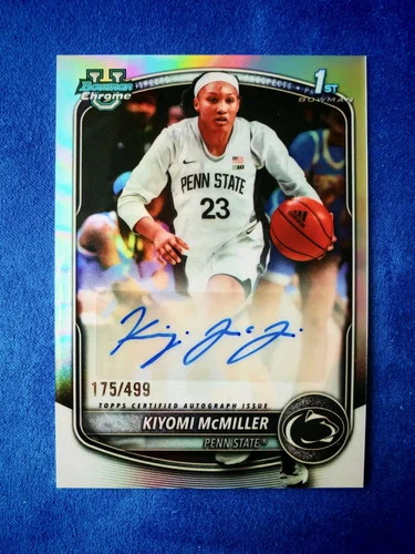 2026 Topps Bowman Chrome 1st KIYOMI McMILLER Refractor Auto #/499 FX31