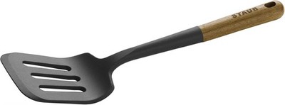 STAUB Silicone Spatula Turner, Perfectly Angled for Lifting  Assorted Styles 