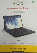 ZAGG Slim Messenger Keyboard Folio Case