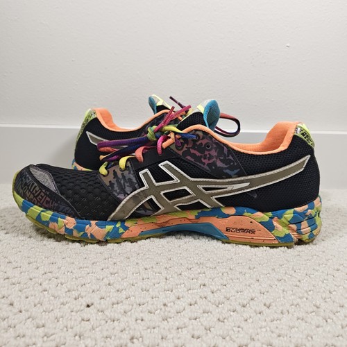 ASICS Gel Noosa Tri 8 Men’s 11.5 Multicolor Neon Running Shoes F821012 Triathlon - Imagen 4 de 11