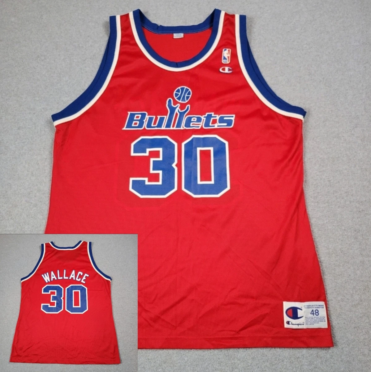 Rasheed Wallace 华盛顿子弹NBA 球迷服装与纪念品| eBay
