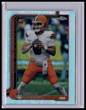 Dillon Gabriel #316 Refractor RC Browns 2025 Topps Chrome