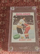 1975-76 Topps - Bobby Orr #100 Must See Nice Card
