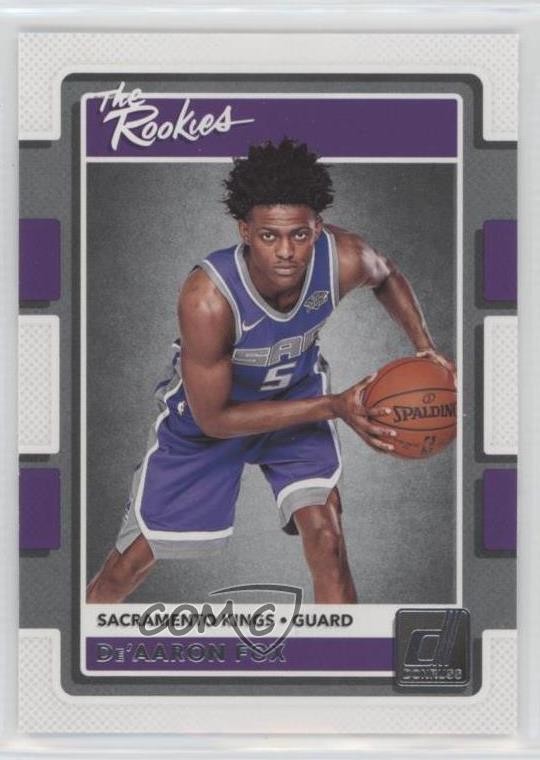 2017-18 Panini Donruss The Rookies De'Aaron Fox #5 0b0