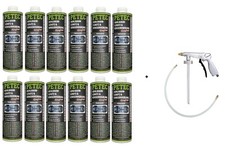12x 1liter + Pistole Petec Hohlraumschutz & -Konservierungschutz transparent