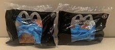 Set of 2 Nerf Loop  Launch Challenge 4 for McDonald  s Happy Meal Toys. NEW