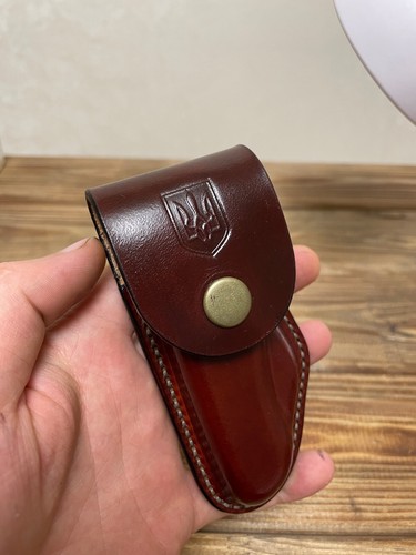 Molded Leather Sheath with Belt Loop for Victorinox Ranger Grip, Ranger Wood - Picture 12 of 19