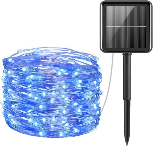 105FT 300LED Solar Fairy String Lights Outdoor Waterproof Garden Yard Decor Lamp - Picture 15 of 19