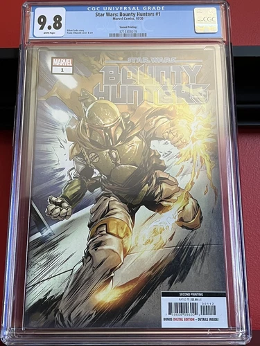 Star Wars Bounty Hunters #1 Marvel 2020 CGC 9.8 White Pages 2nd Print