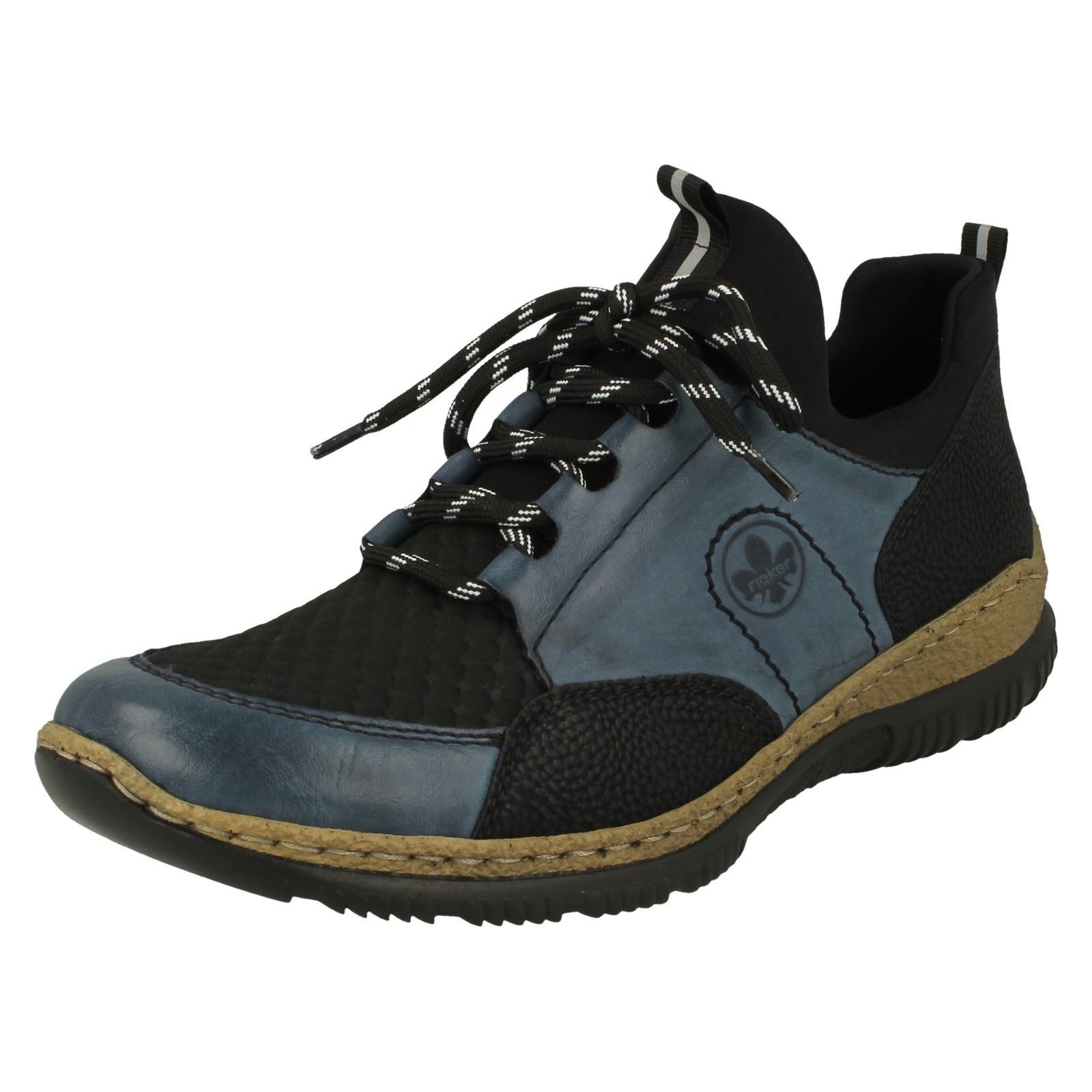 LADIES SNEAKER BY RIEKER MEMOSOFT CASUAL LACE UP WALKING TRAINERS N3253 |  eBay