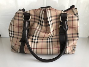 burberry haymarket tote bag
