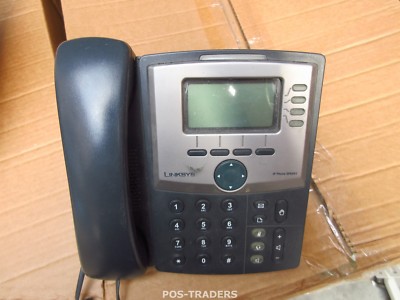 Cisco Linksys SPA941 VOIP SIP 4-line IP Display Telephone Phone HANDSET + STAND