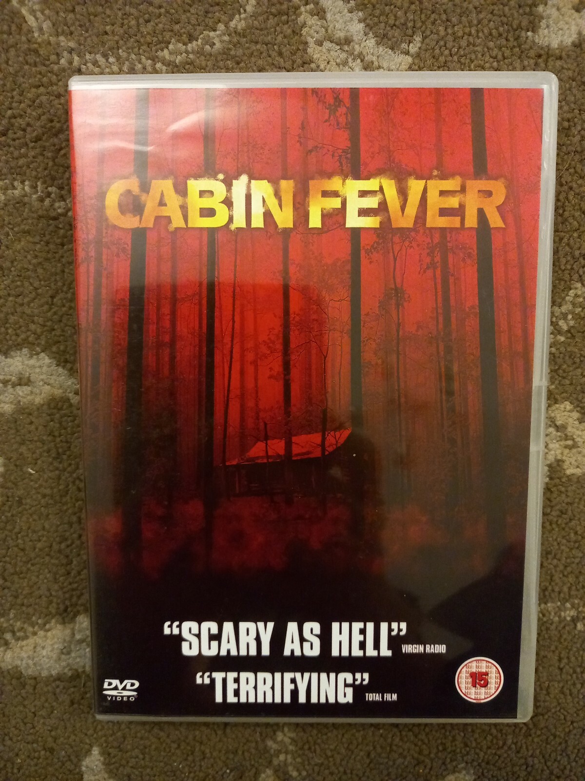CABIN FEVER DVD ELI ROTH HORROR