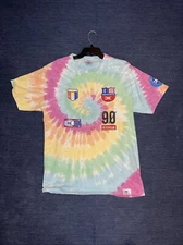 Ethik Worldwide T-Shirt Tie Dye Adult Sz Large New