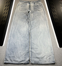 ZARA Baggy Wide Leg New With out Tags Women pants 10 Denim Jeans Grupo Inditex