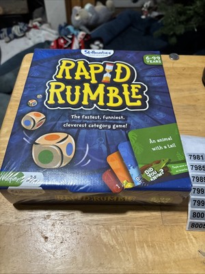 Skillmatics Board Game - Rapid Rumble, Fun for Family Game Night