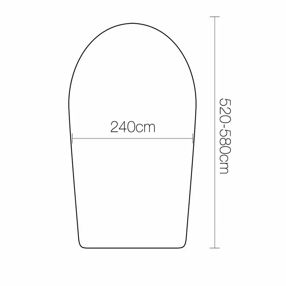 Seamanship TJBC-1719-GR 17-19ft Waterproof Boat Cover