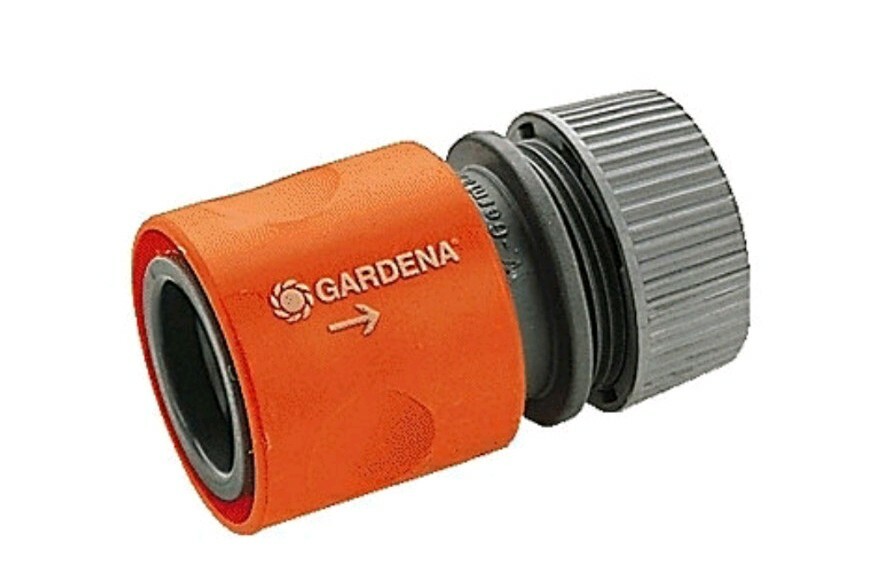GARDENA Classic 1/2inch Female Hose End Repair Connector Model 2915 eBay