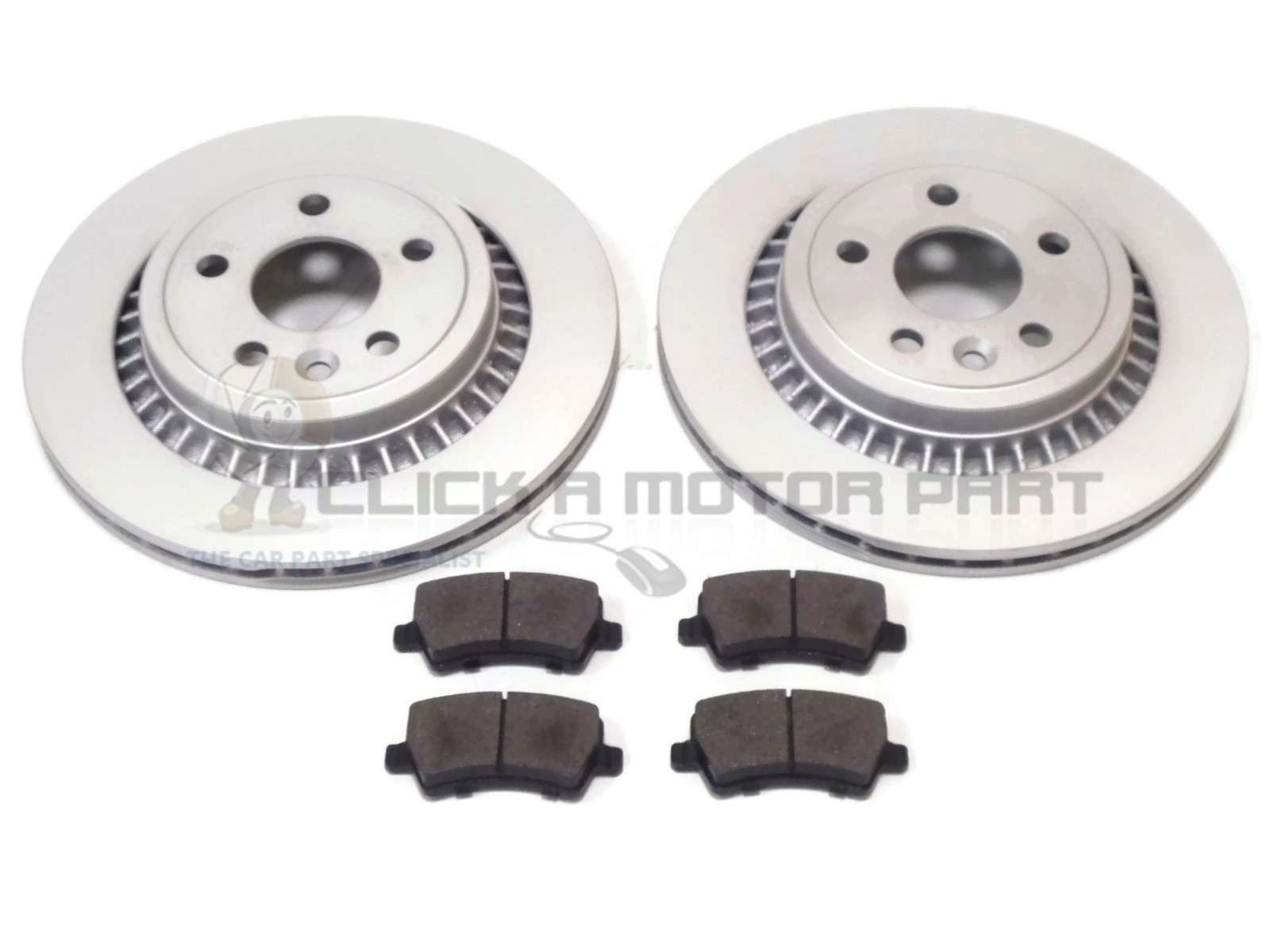 VOLVO XC60 20082016 ALL MODELS REAR 2 BRAKE DISCS AND PADS SET eBay