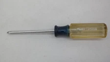 Vintage Craftsman #1 Phillips Head Screwdriver Model 41294 + WF 6" Clear    JL