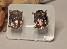 Turkish Diaspore Sultanite Color Change Earrings 925 Silver Gift