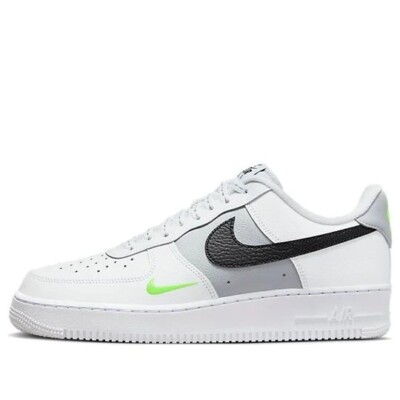 Nike Air Force 1 '07 Womens White Volt Grey - UK 4 / UK 5,5