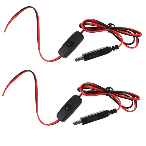 2PC AA/AAA 3V/4.5V/6V Battery Eliminator USB Power Supply Cable Replace UK - Bild 10 von 23
