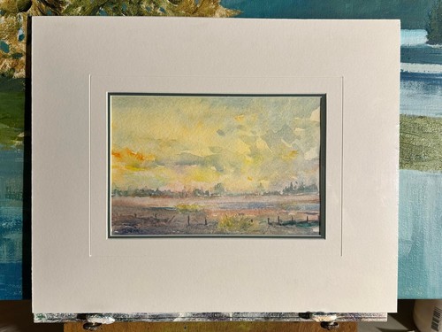Chris Iskiw - 6x8 , Watercolor Painting, FINE ART, Contemporary art, - Picture 2 of 7