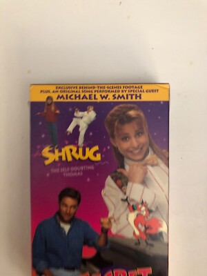 SHRUG The Self Doubting Thomas-Secret Adventurers(VHS 1994)TESTED