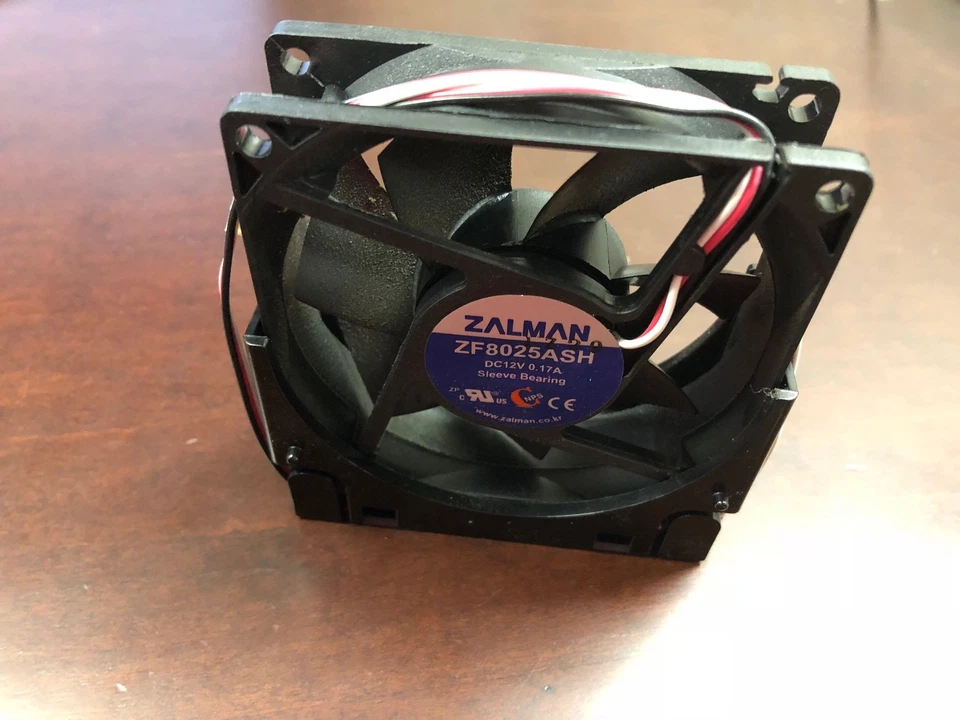 Zalman ZF8025ASH Case Cooling Fan - Image 3 of 4