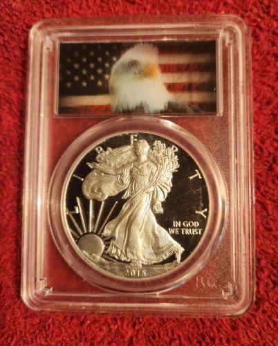 2015 w silver proof American eagle PCGS PF 70 Ultra Cameo *