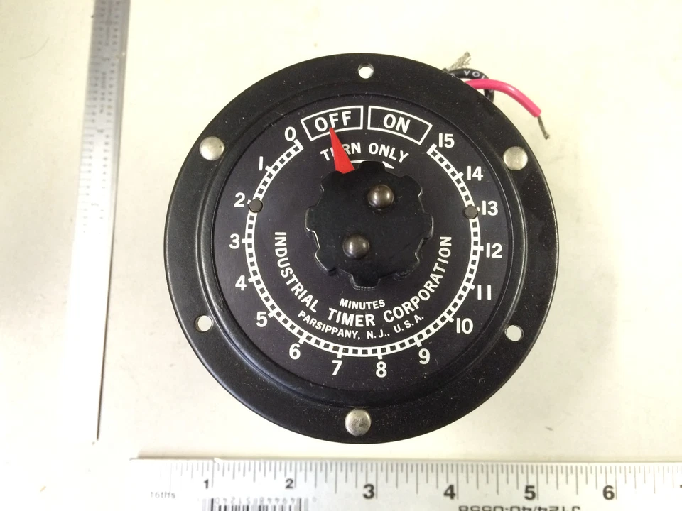 Singer Industrial Timer E15450 J-3753 0-15 Minutes NOS - I2515 - Image 2 of 4