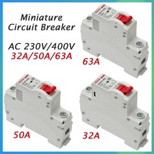 32A/50A/63A DZ47-63 AC 230V/400V Miniature Circuit Breaker Air Circuit Breaker
