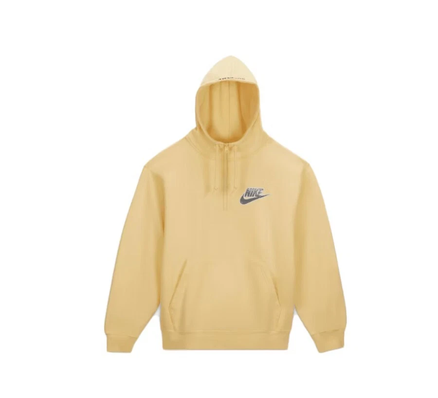 Sweat à capuche jaune demi fermeture éclair Supreme x Nike   Taille Medium   EXPÉDIÉ DÈS QUE POSSIBLE !