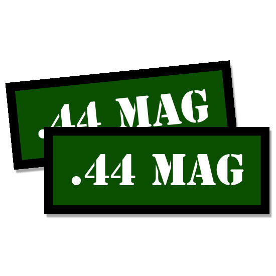 44 Max 42% OFF MAG Ammo Can Stickers Ammunition Labels Branded goods inch Gun Case 3 GREEN