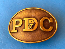 PDC Professional Diving Centre Durban South Africa Belt Buckle African Elephant