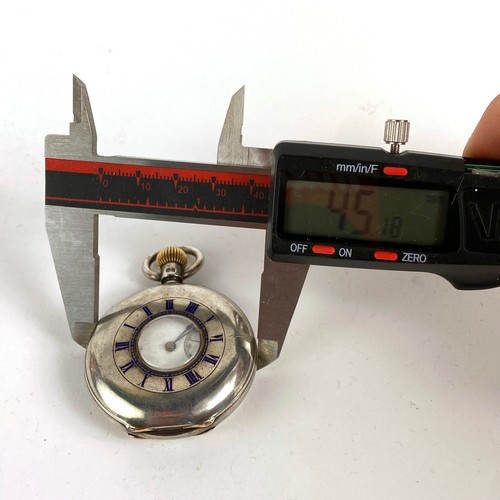 1899 Fred Thoms Army Navy Cooperative Society Demi Hunter Sterling Pocket Watch - Picture 21 of 22