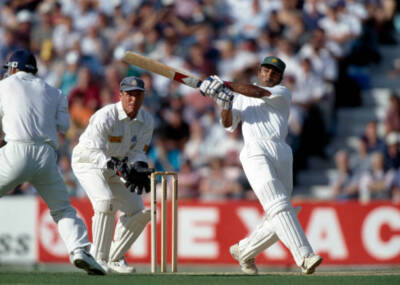 Saeed Anwar batting for Pakistan during the 3rd Test Match be- Cricket Photo 2