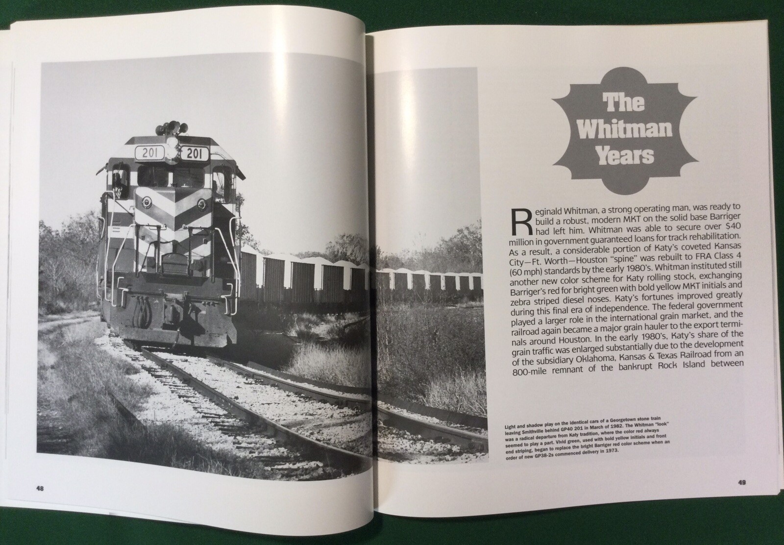 KATY (Missouri, Kansas + Texas Railroad) Diesels To The Gulf Book New