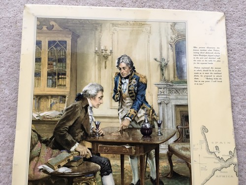1930sPLAYER’S NAVY CUT TOBACCO&CIGARETTES LORD NELSON&LORD SIDMOUTH ADV SHOWCARD - Picture 2 of 4
