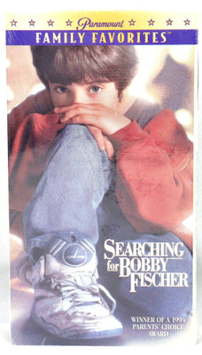 Searching for Bobby Fischer VHS Tape (Paramount, 1994) Sealed with Watermark