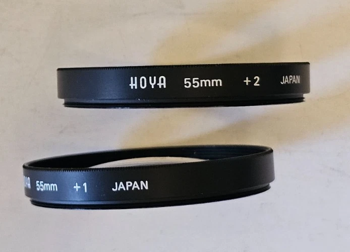 Hoya Magnification Camera Lens Rings or Filters Set of 3 with Leather Pouch - Image 3 of 4