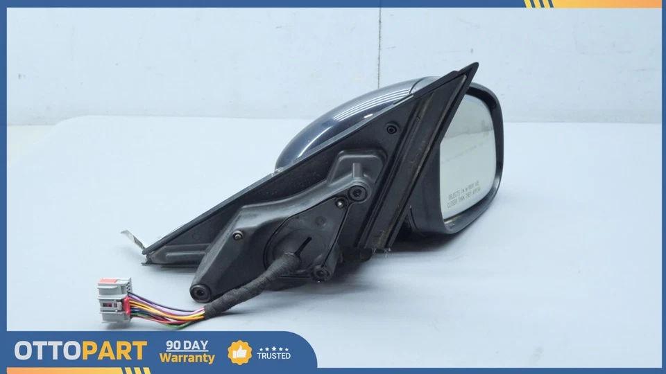Espejo retrovisor eléctrico Jaguar XF XFR XFR-S 2011-2015 puerta delantera derecha negro OEM Foto 2 de 4