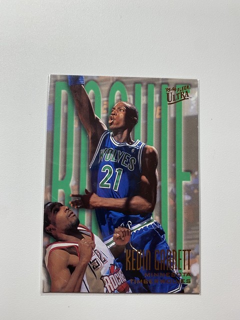 Kevin Garnett Rookie Card 1995 Fleer Ultra 274 Basketball Card EBay