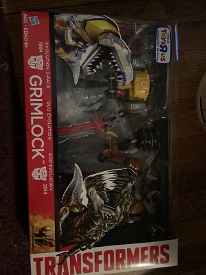 TRANSFORMERS 30 YEAR GRIMLOCK DUO EVOLUTION TRU EXCLUSIVE New
