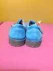 Ricosta DER JUNGE SCHUH Blue Suede Leather Oxfords women's Size 5 US 35 EU Shoes — photo 4