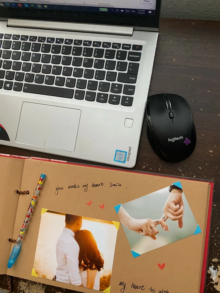 Nuestro libro de aventuras Pixar Up hágalo usted mismo álbum de recortes recuerdos de viaje álbum de fotos hecho a mano Foto 2 de 4